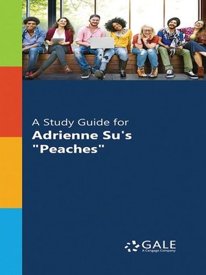 cover image of A Study Guide for Adrienne Su's "Peaches"